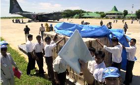 Japan's ASDF begins humanitarian operations for E. Timorese
